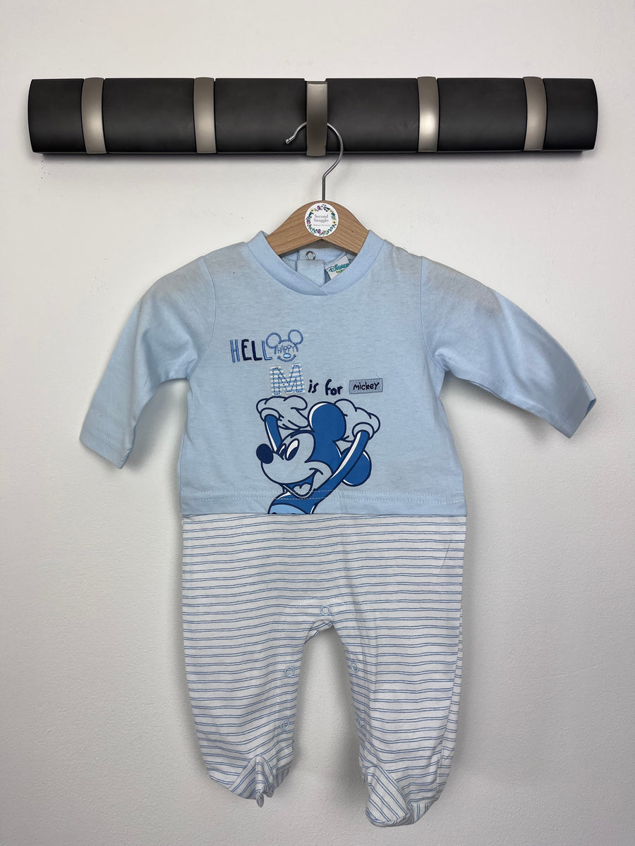 Disney 3 Months-Sleepsuits-Second Snuggle Preloved