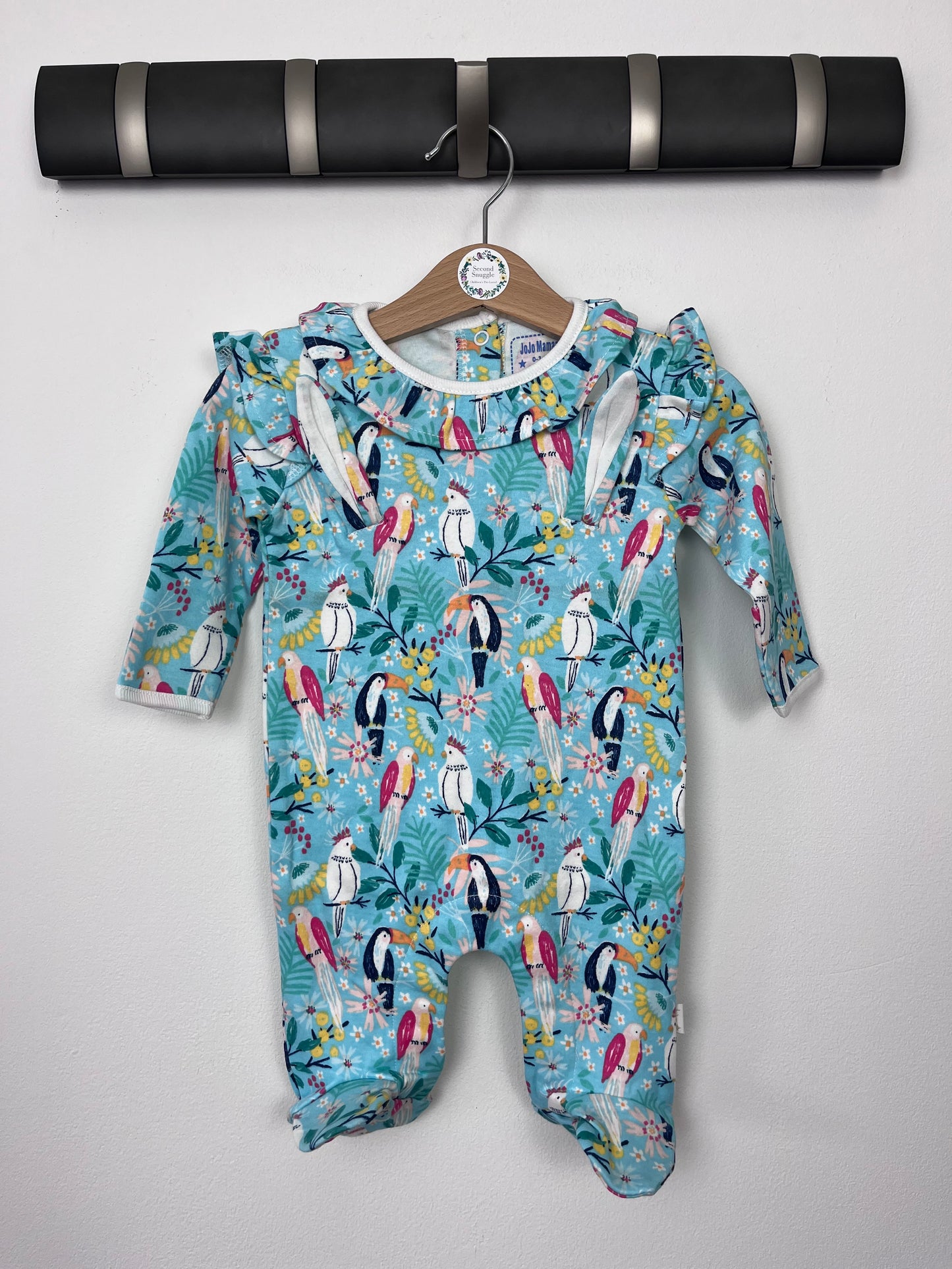 JoJo Maman Bebe 0-3 Months-Sleepsuits-Second Snuggle Preloved