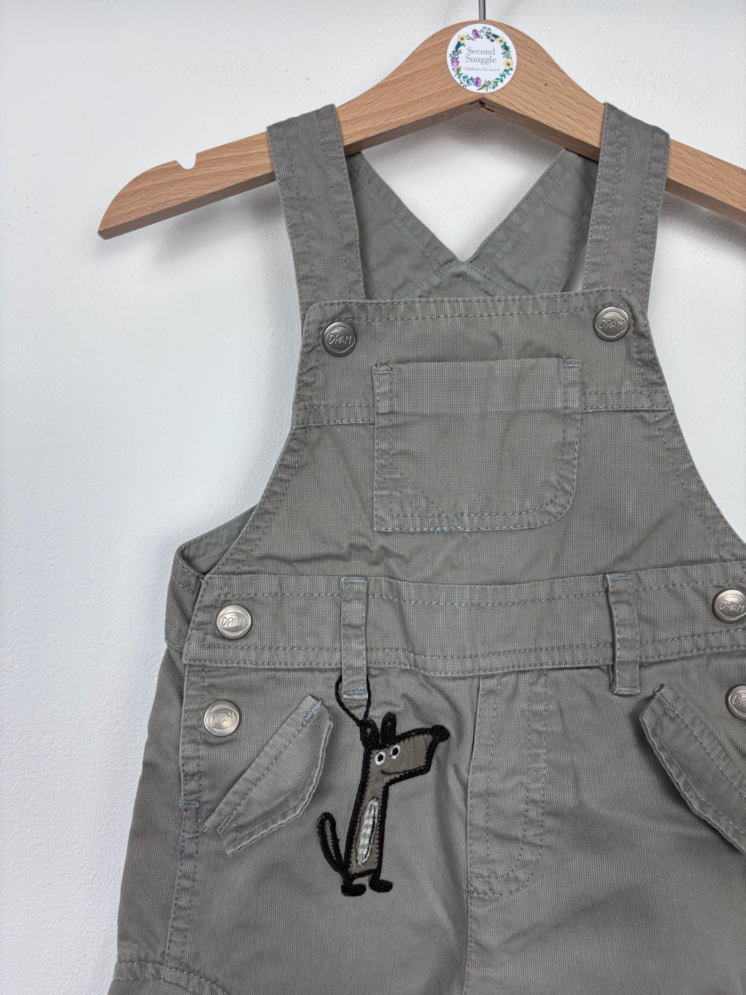 DPam 12 Months-Dungarees-Second Snuggle Preloved