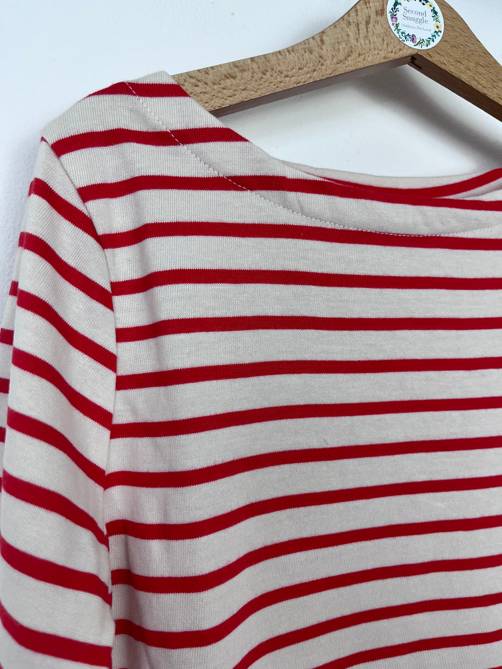 Mini Boden Red Breton-Tops-Second Snuggle Preloved