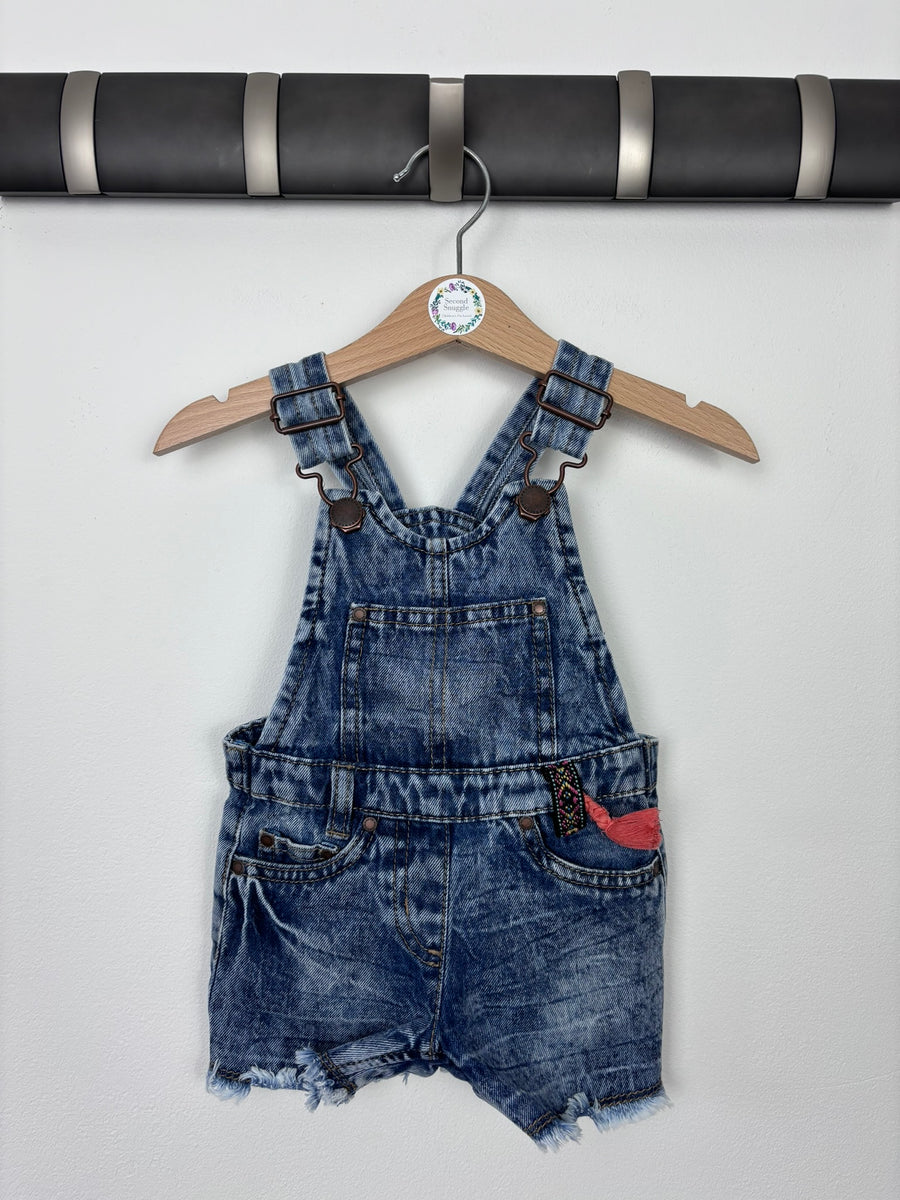 Next 3-6 Months-Dungarees-Second Snuggle Preloved