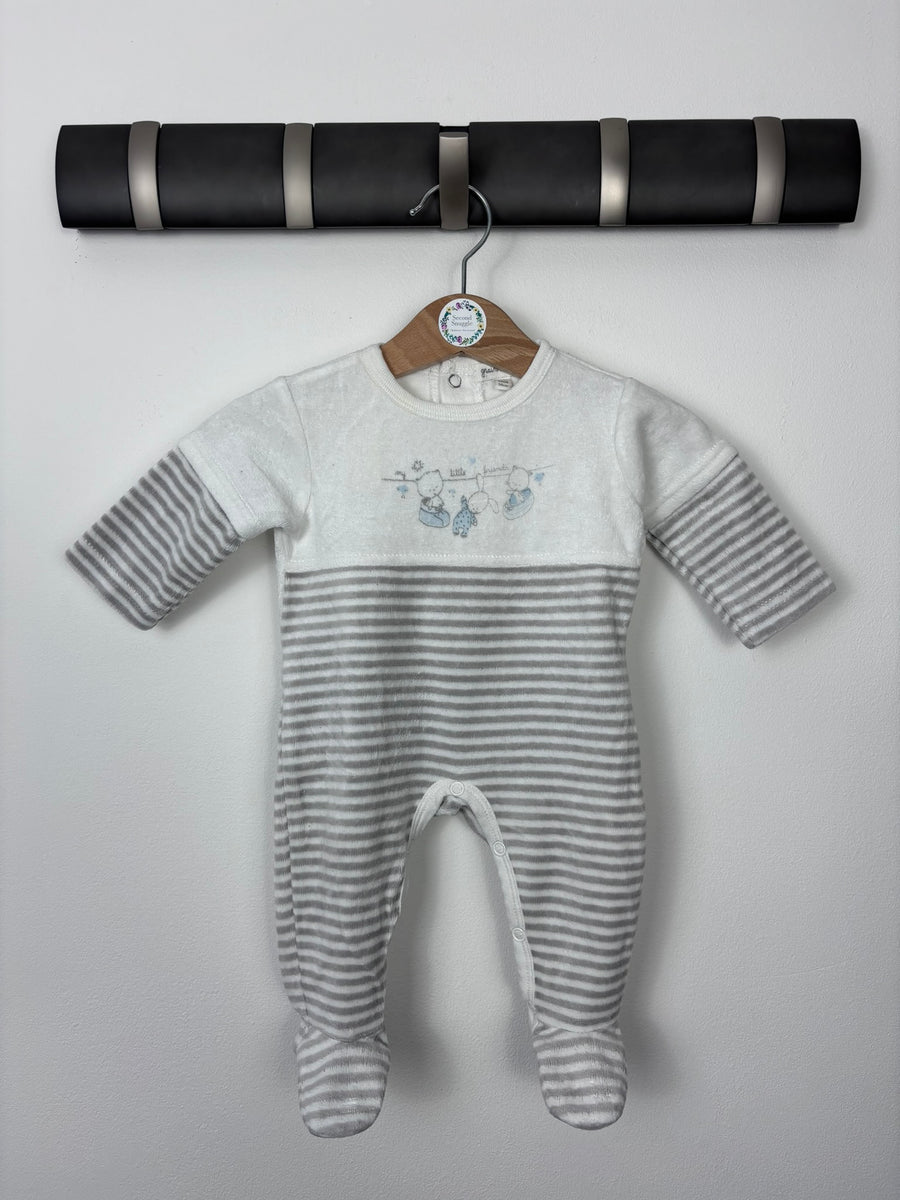 Unknown 1 Month-Sleepsuits-Second Snuggle Preloved