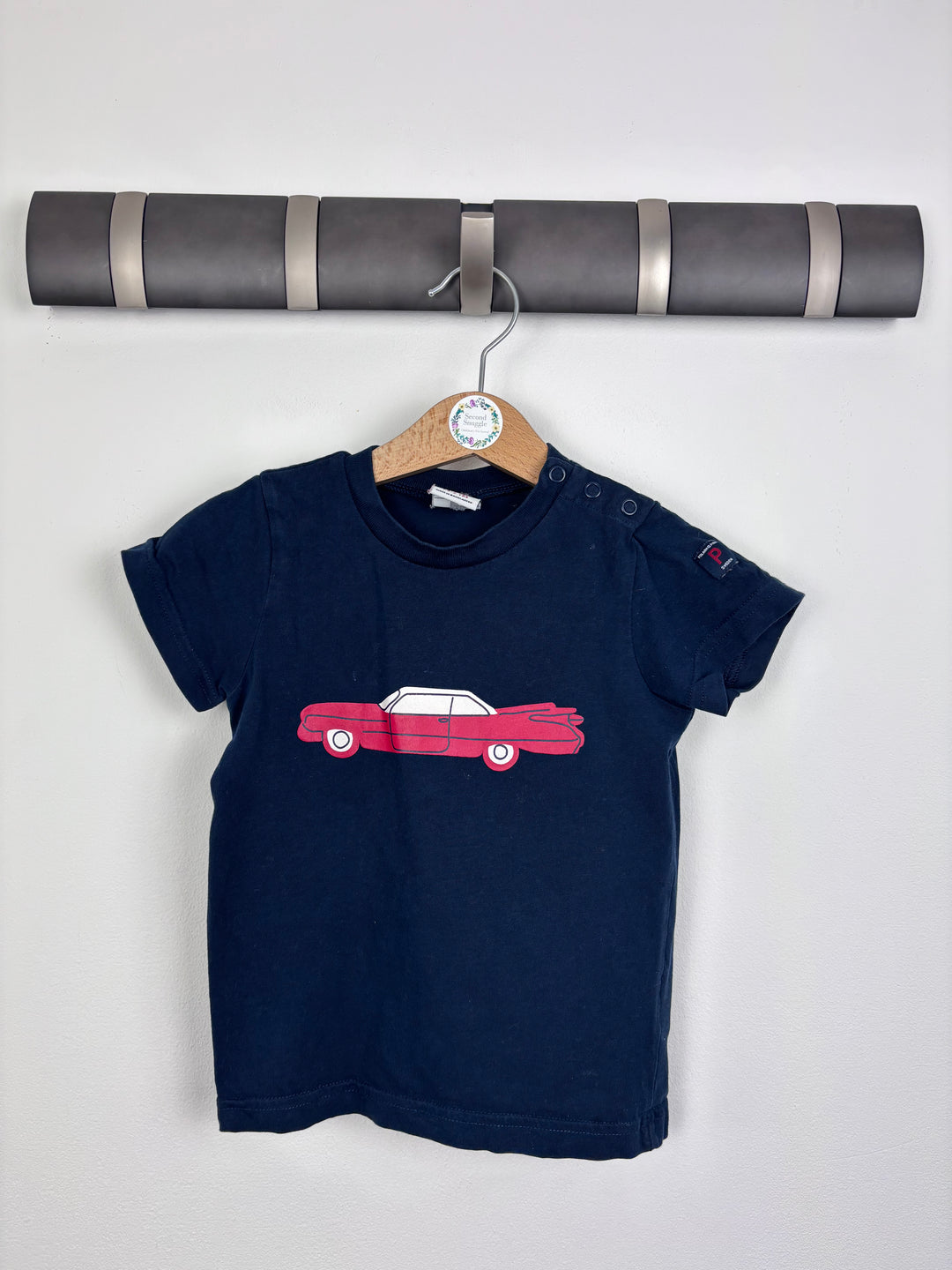 Polarn O.Pyret Car T-shirt 18-24 Months-Tops-Second Snuggle Preloved