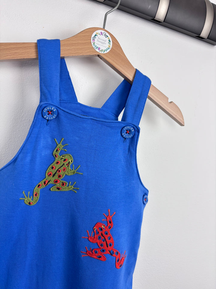 Joules Blue Dungarees 12-18 Months-Dungarees-Second Snuggle Preloved