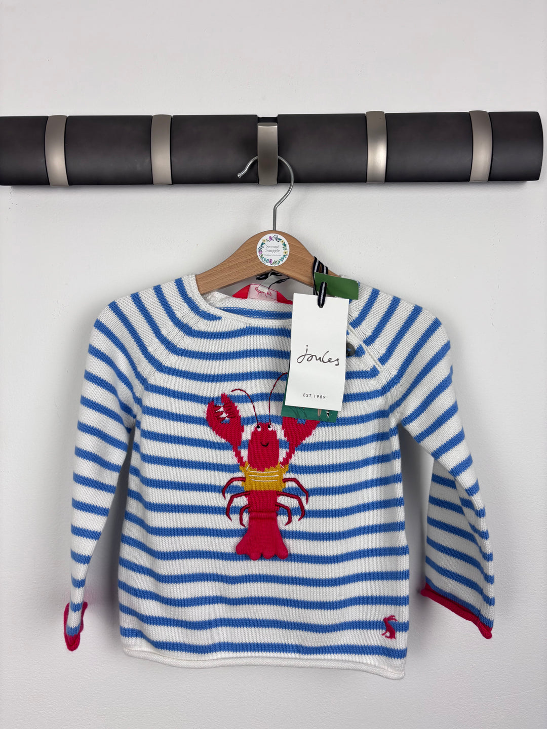 Joules Lobster Jumper 9-12 Months-Jumpers-Second Snuggle Preloved