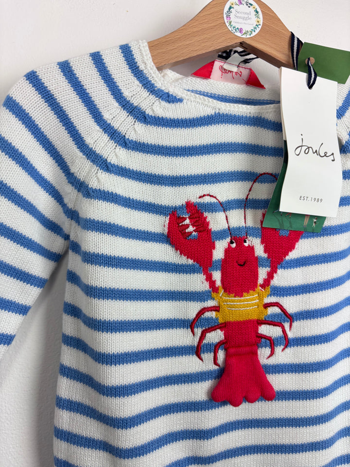 Joules Lobster Jumper 9-12 Months-Jumpers-Second Snuggle Preloved