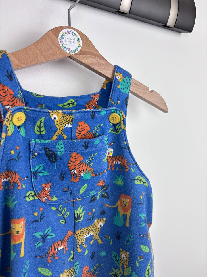 Frugi Safari Dungarees 6-12 Months-Dungarees-Second Snuggle Preloved