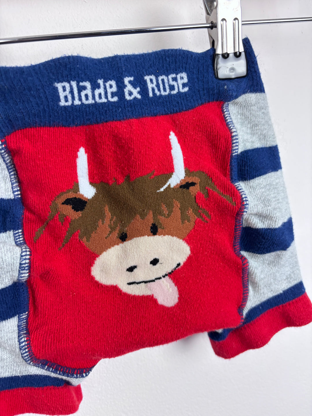 Blade & Rose Highland Cow Shorts 0-6 Months-Shorts-Second Snuggle Preloved