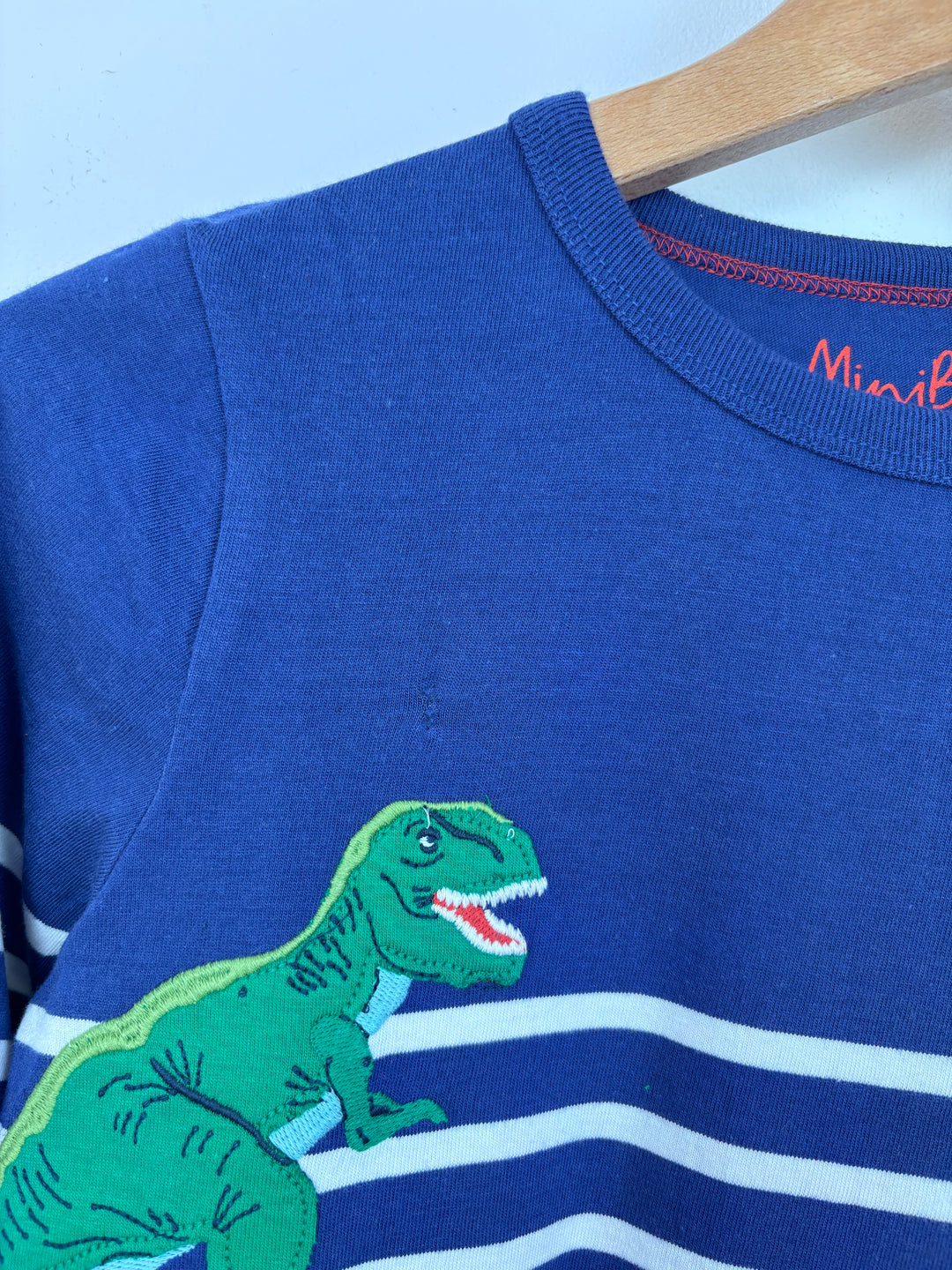 Mini Boden Long Sleeve Dinosaur Top 8-9 Years-Tops-Second Snuggle Preloved