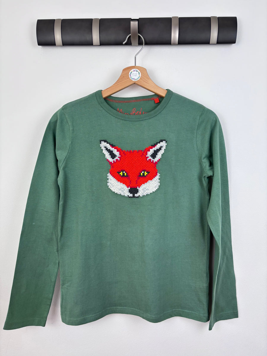 Mini Boden Fox Long Sleeve 11-12 Years-Tops-Second Snuggle Preloved