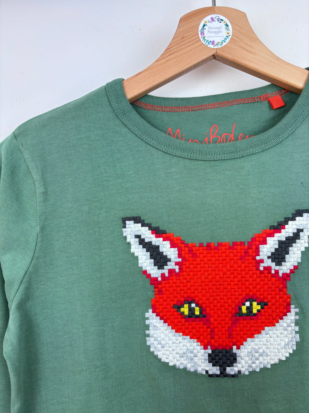 Mini Boden Fox Long Sleeve 11-12 Years-Tops-Second Snuggle Preloved