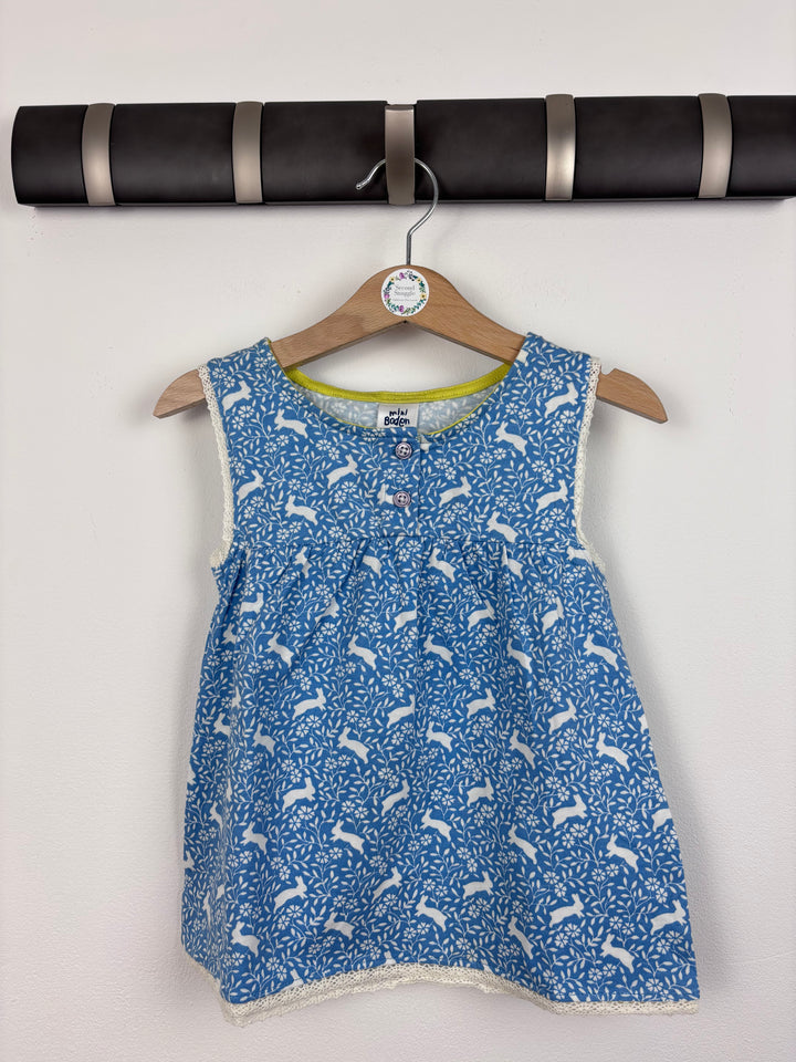 Mini Boden Rabbit Vest Top 3-4 Years-Tops-Second Snuggle Preloved