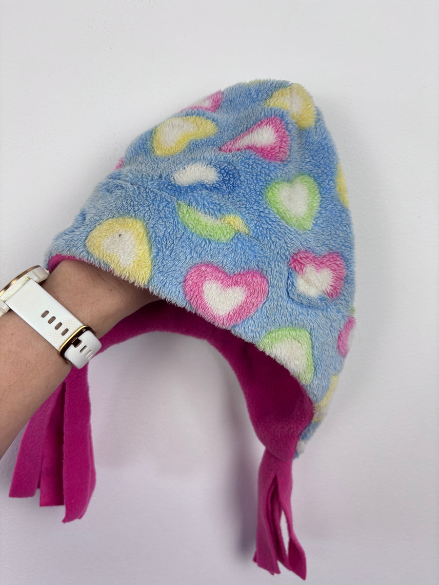 Unbranded Hearts Hat 1-2 Years-Hats-Second Snuggle Preloved