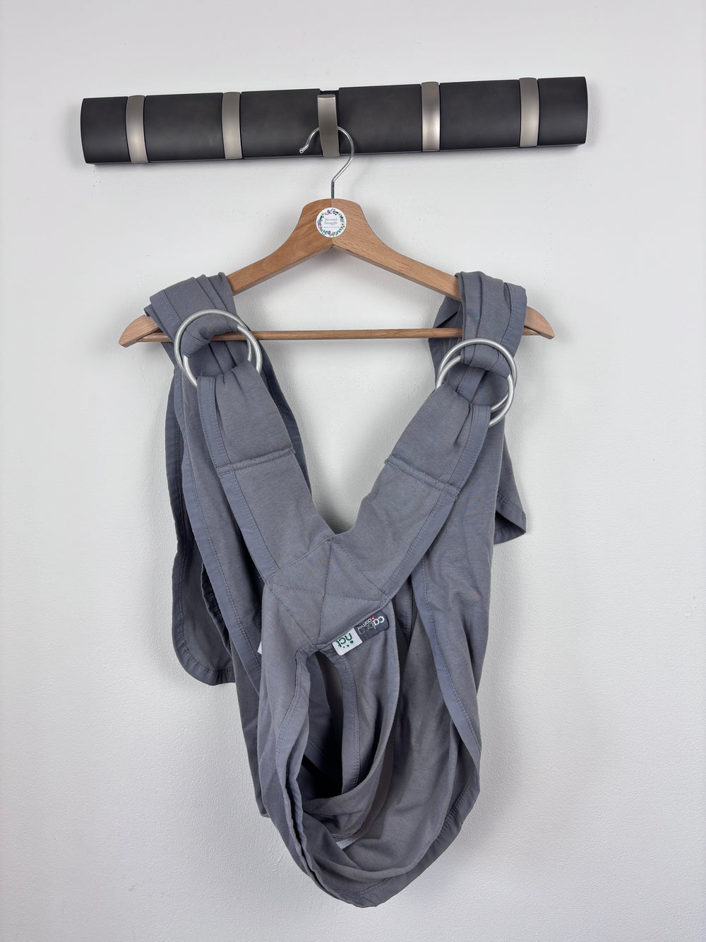 Close Caboo Carrier In Grey-Slings-Second Snuggle Preloved