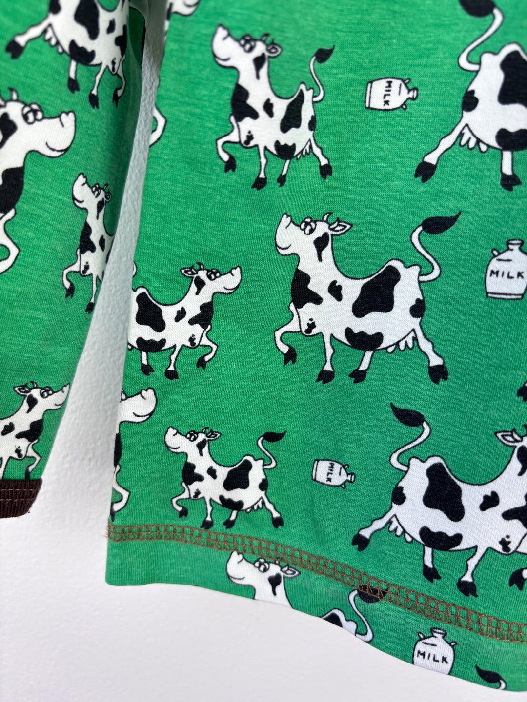 Snoozy Long Sleeve Cows Top 110/116 (5-6 Years)-Tops-Second Snuggle Preloved