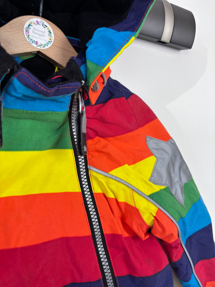 Molo Rainbow Coat 92 (18-24 Months)-Coats-Second Snuggle Preloved