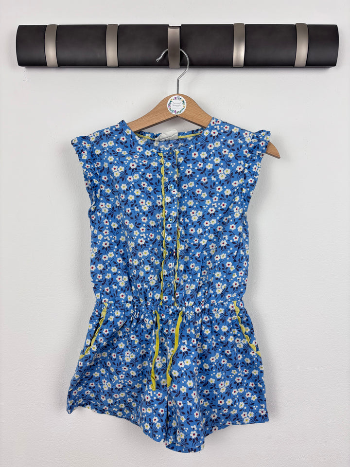 Mini Boden Floral Playsuit 2-3 Years-Play Suits-Second Snuggle Preloved