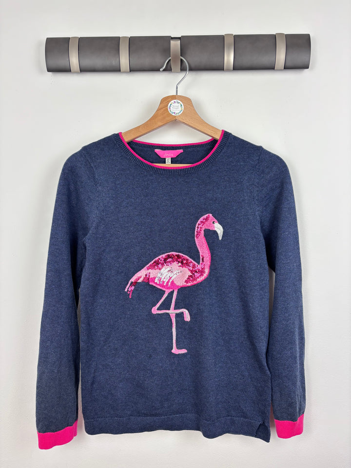 Joules Flamingo Jumper 11-12 Years-Jumpers-Second Snuggle Preloved