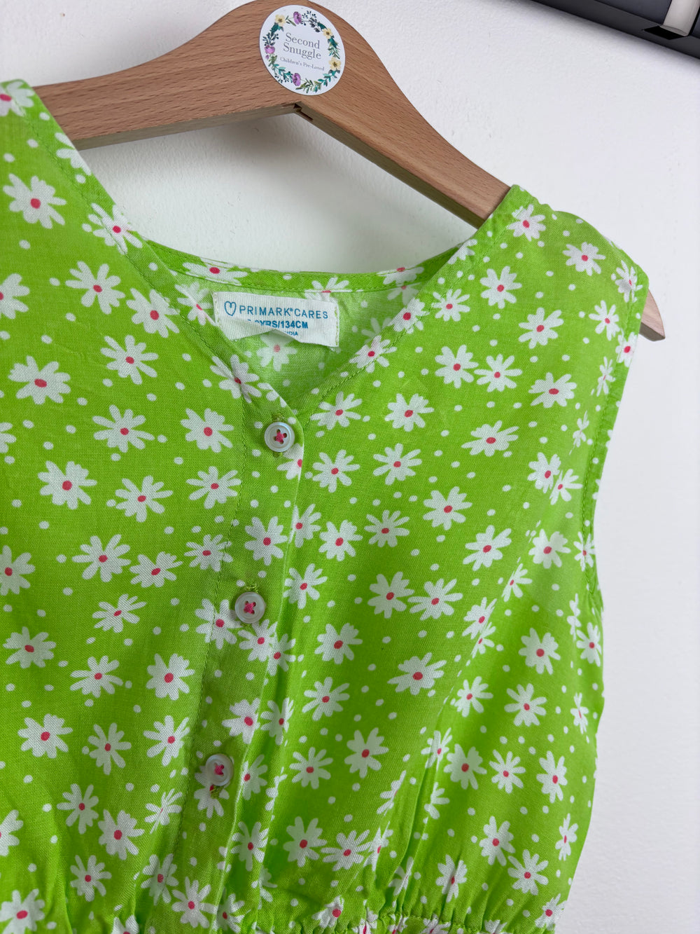 Primark Green Playsuit 8-9 Years-Play Suits-Second Snuggle Preloved