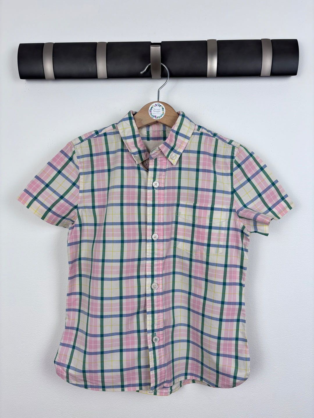 Mini Boden Checked Shirt 5-6 Years-Shirts-Second Snuggle Preloved