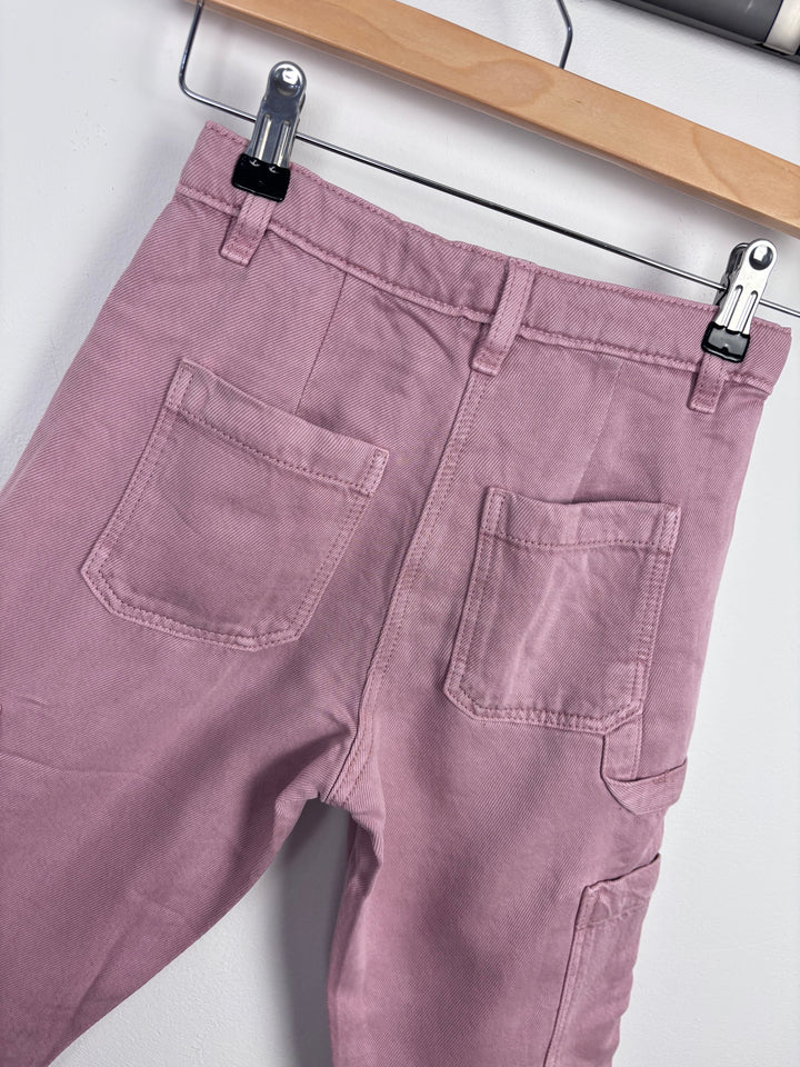 Next Pink Cargo Trousers-Trousers-Second Snuggle Preloved