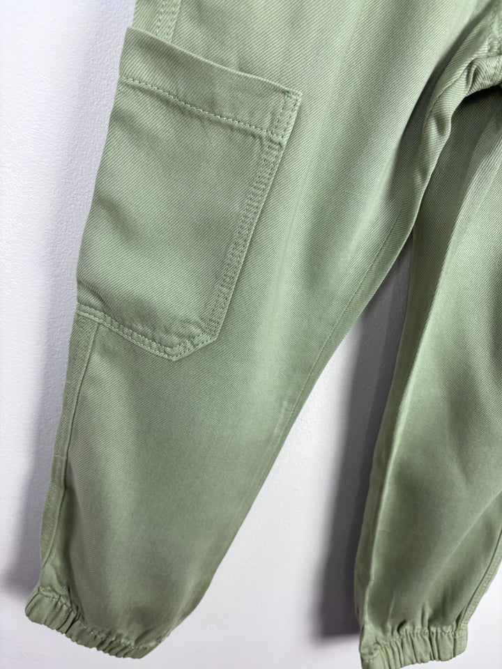 Next Green Cargo Trousers-Trousers-Second Snuggle Preloved