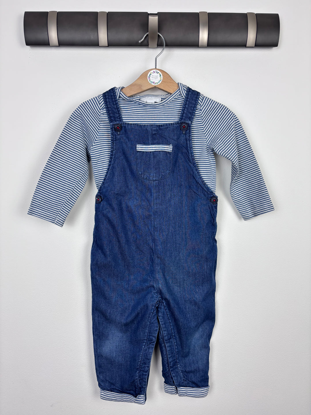 The Little White Company 12-18 Months-Dungarees-Second Snuggle Preloved