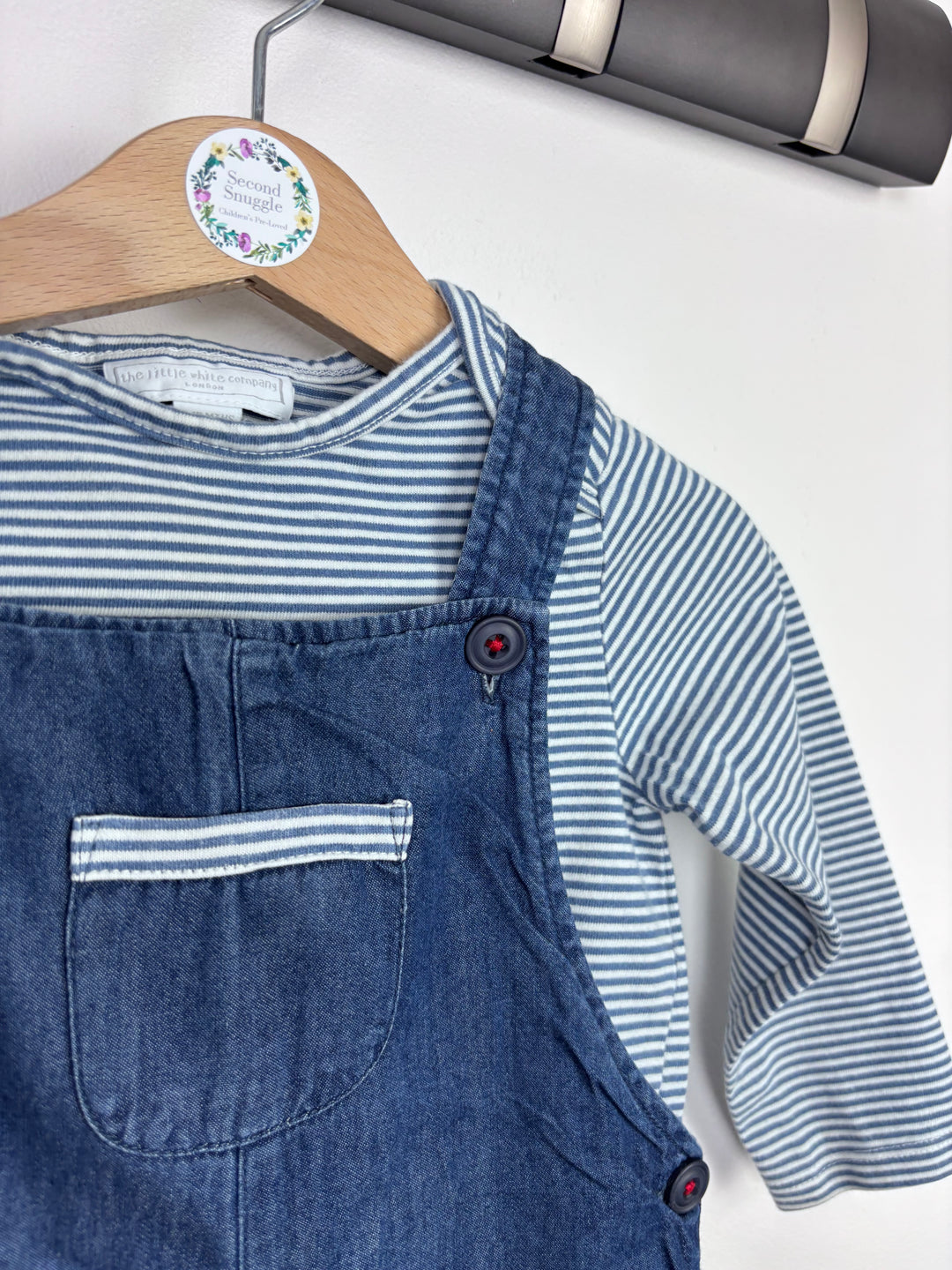 The Little White Company 12-18 Months-Dungarees-Second Snuggle Preloved