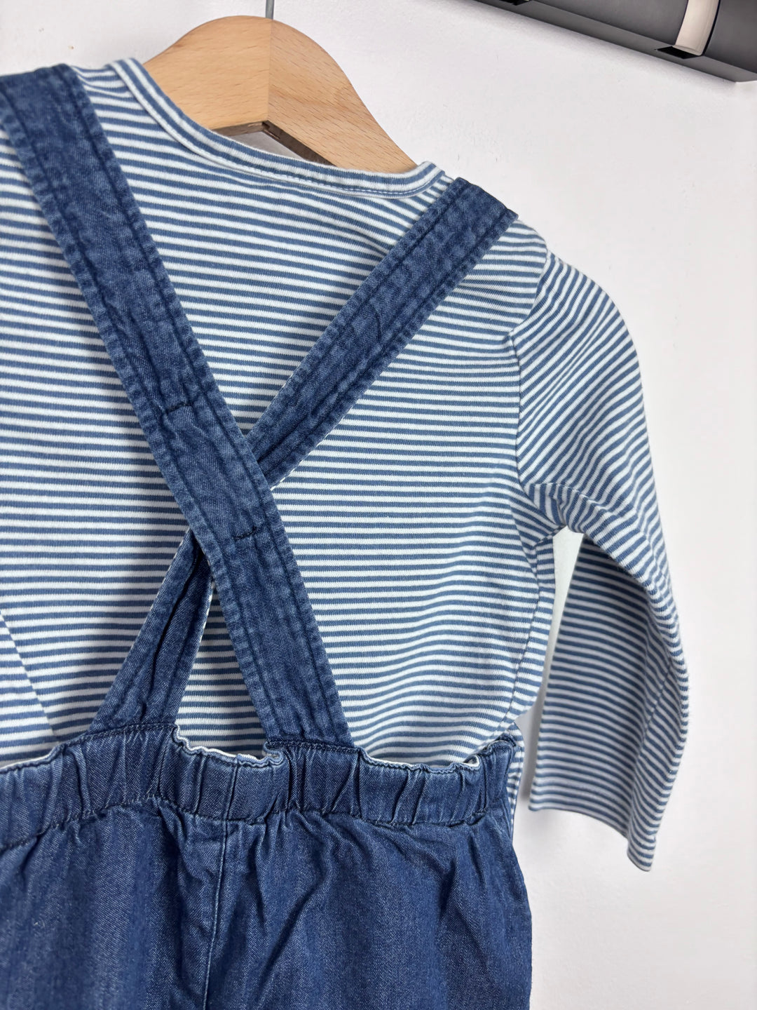 The Little White Company 12-18 Months-Dungarees-Second Snuggle Preloved