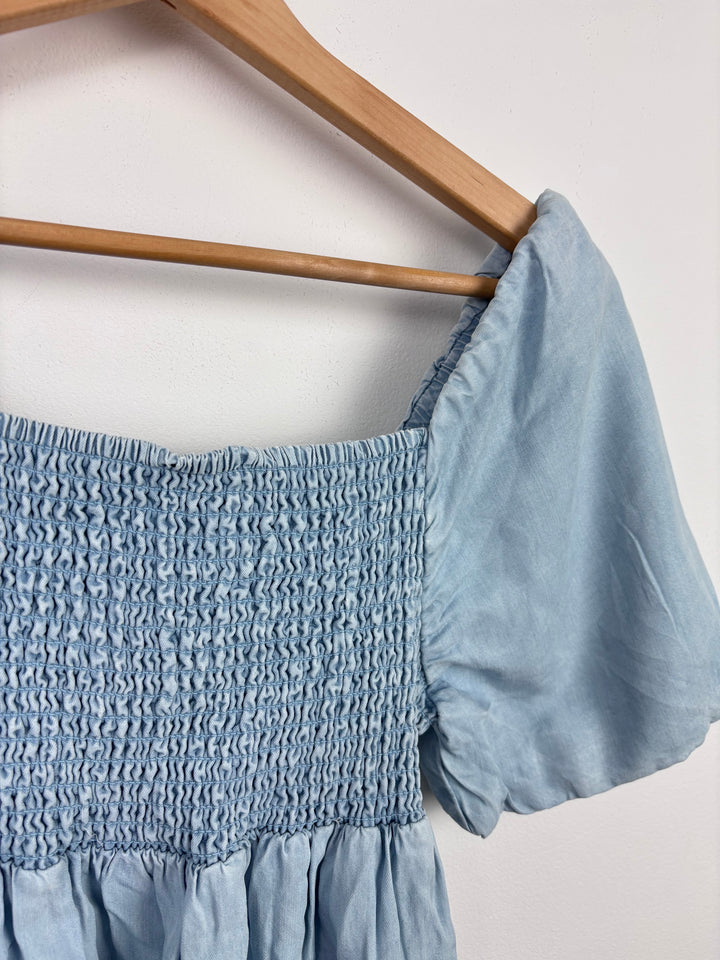 Next Chambray Dress 12 Years-Dresses-Second Snuggle Preloved