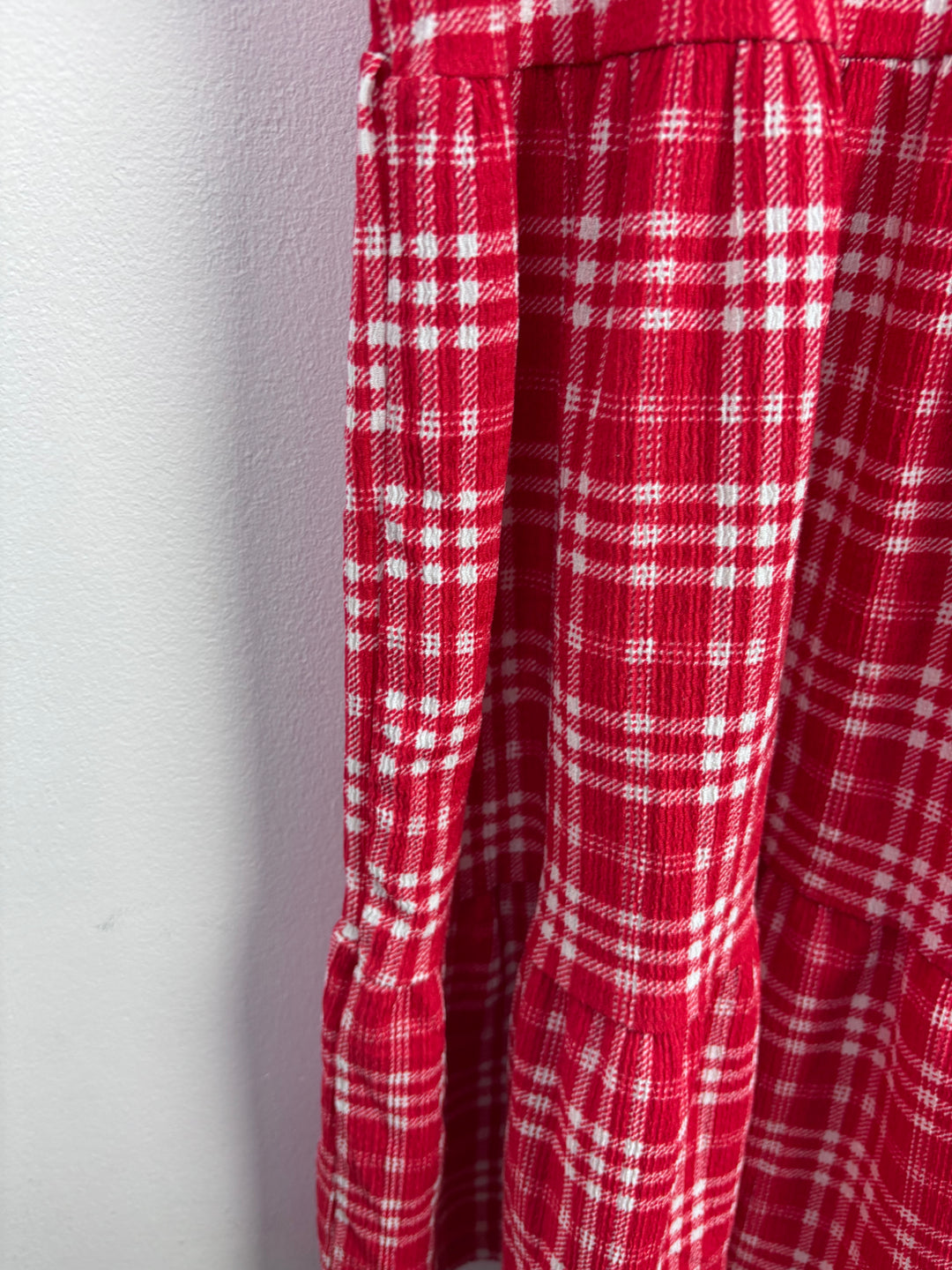 New Look Checkered Red Dress 12-13 Years-Dresses-Second Snuggle Preloved