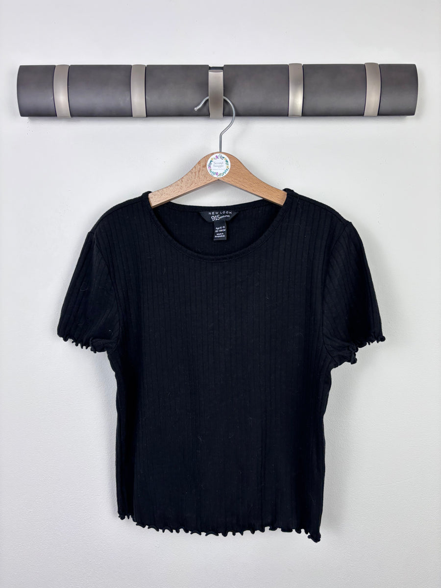 New Look Black Top 12-13 Years-Tops-Second Snuggle Preloved