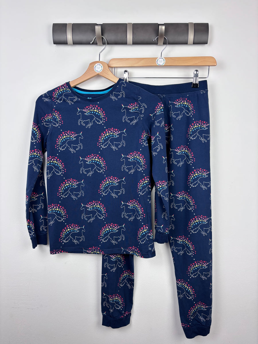 M&S Unicorn Nightclothes 11-12 Years-Night Wear-Second Snuggle Preloved