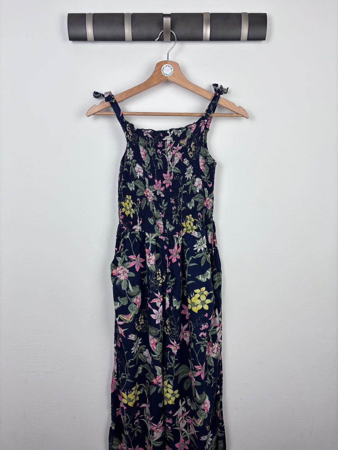 H&M Floral Jumpsuit 12-13 Years-Jump Suits-Second Snuggle Preloved