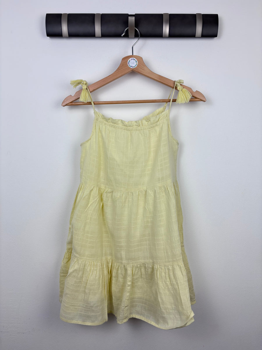 Fred & Flo Yellow Dress 8-9 Years-Dresses-Second Snuggle Preloved