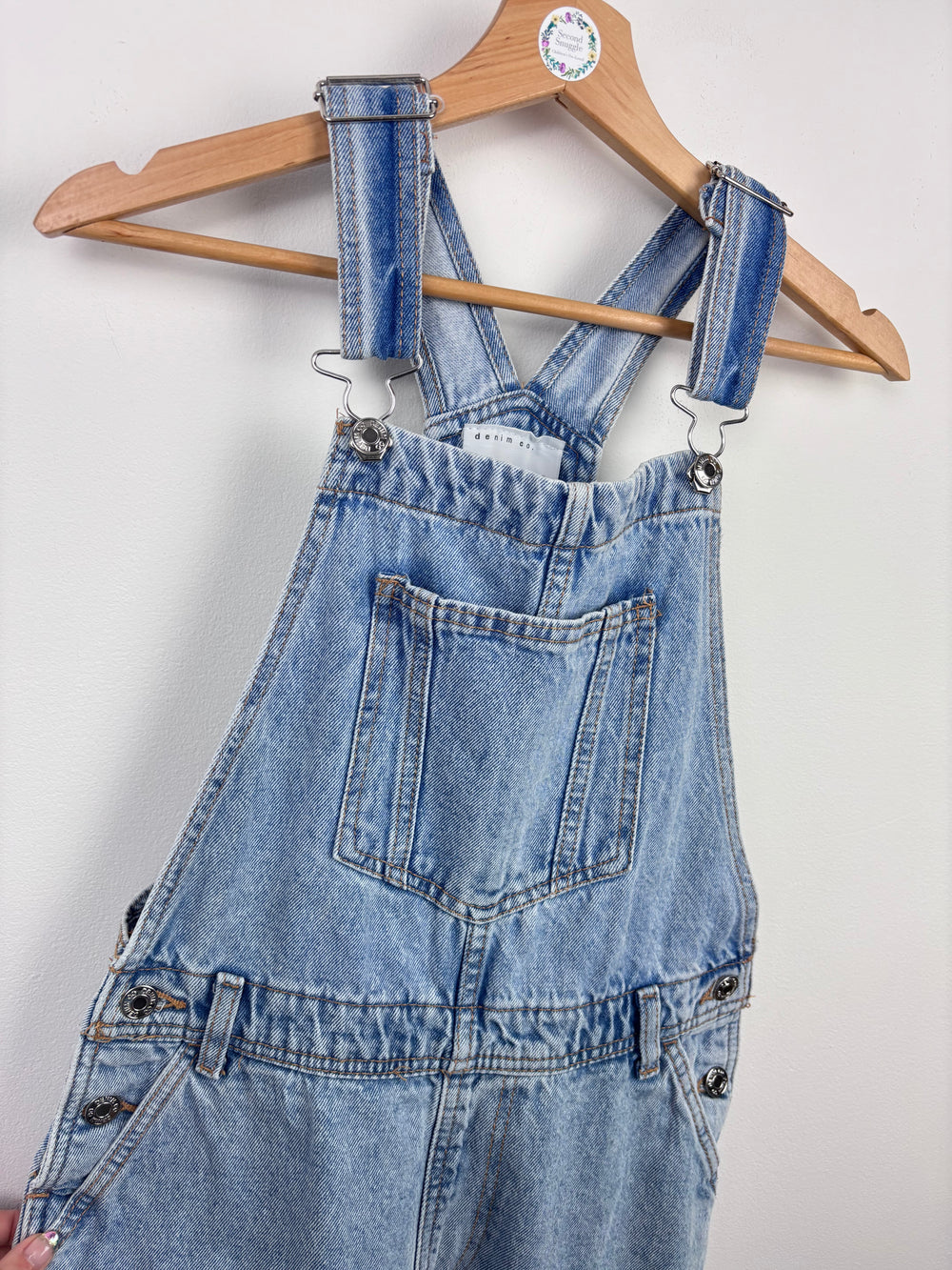 Denim Co Denim Dungarees UK 8-Dungarees-Second Snuggle Preloved