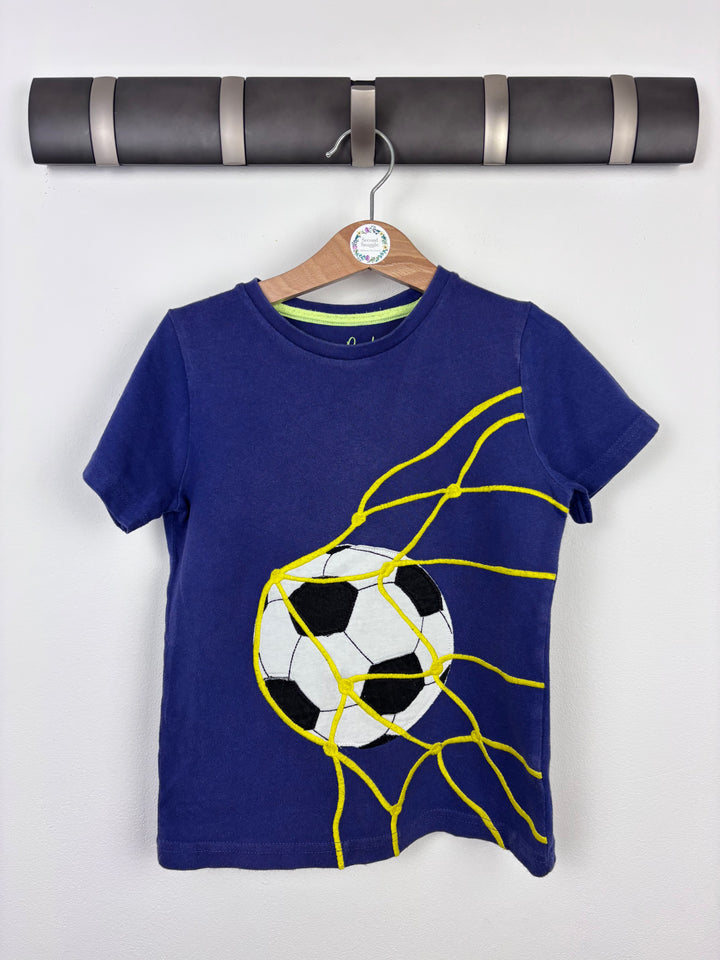 Mini Boden Football T-shirt 4-5 Years-Tops-Second Snuggle Preloved