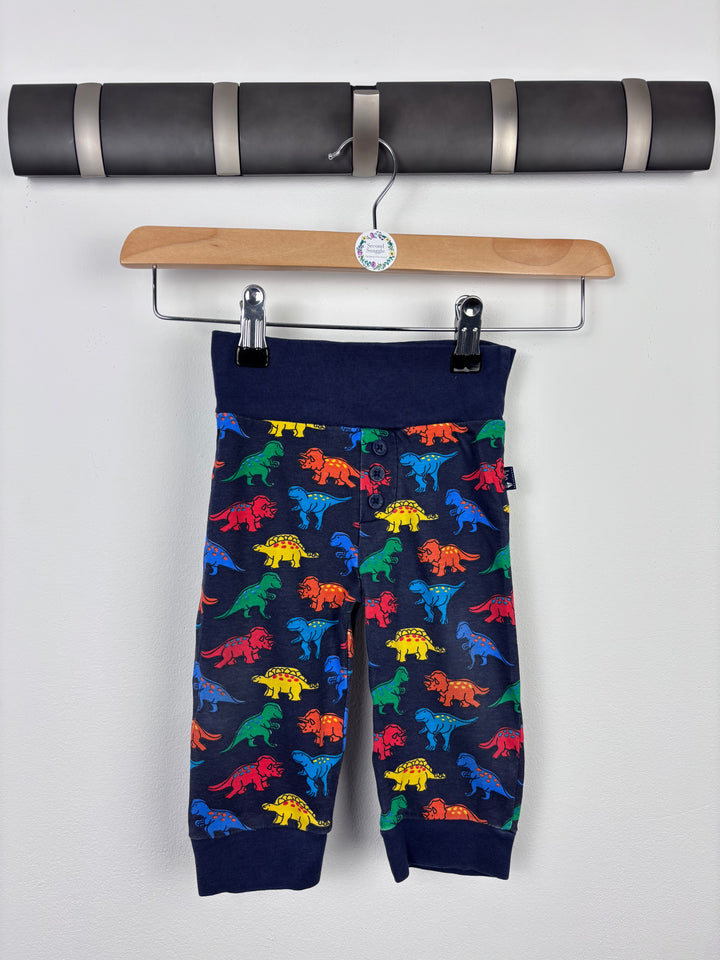 JoJo Maman Bebe Dinosaur Leggings 6-12 Months-Leggings-Second Snuggle Preloved