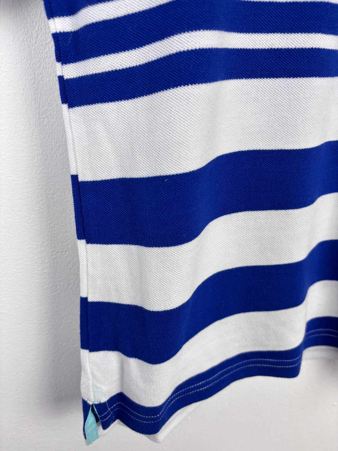 Boden Blue and White Stripe Polo Top 6-7 Years-Tops-Second Snuggle Preloved