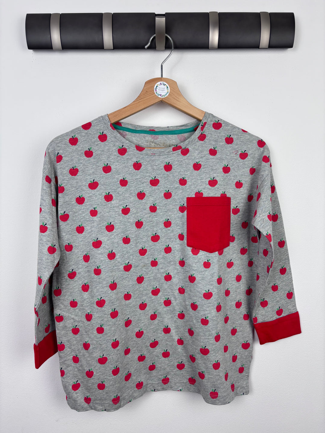 Mini Boden Long Sleeve Apple Top 11-12 Years-Tops-Second Snuggle Preloved