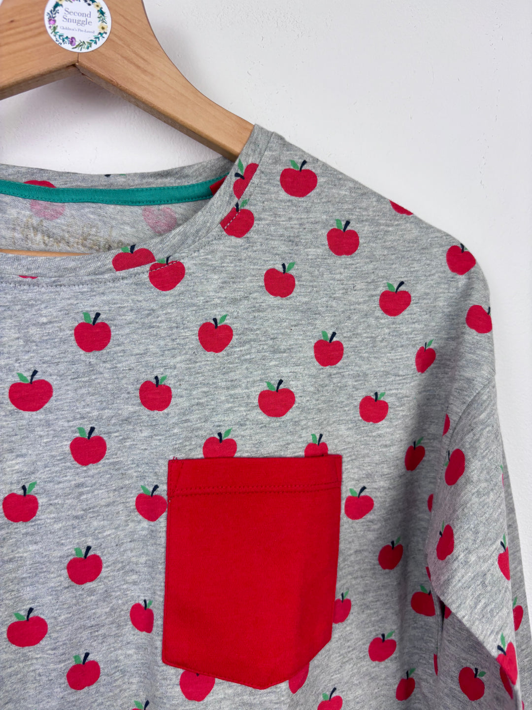 Mini Boden Long Sleeve Apple Top 11-12 Years-Tops-Second Snuggle Preloved