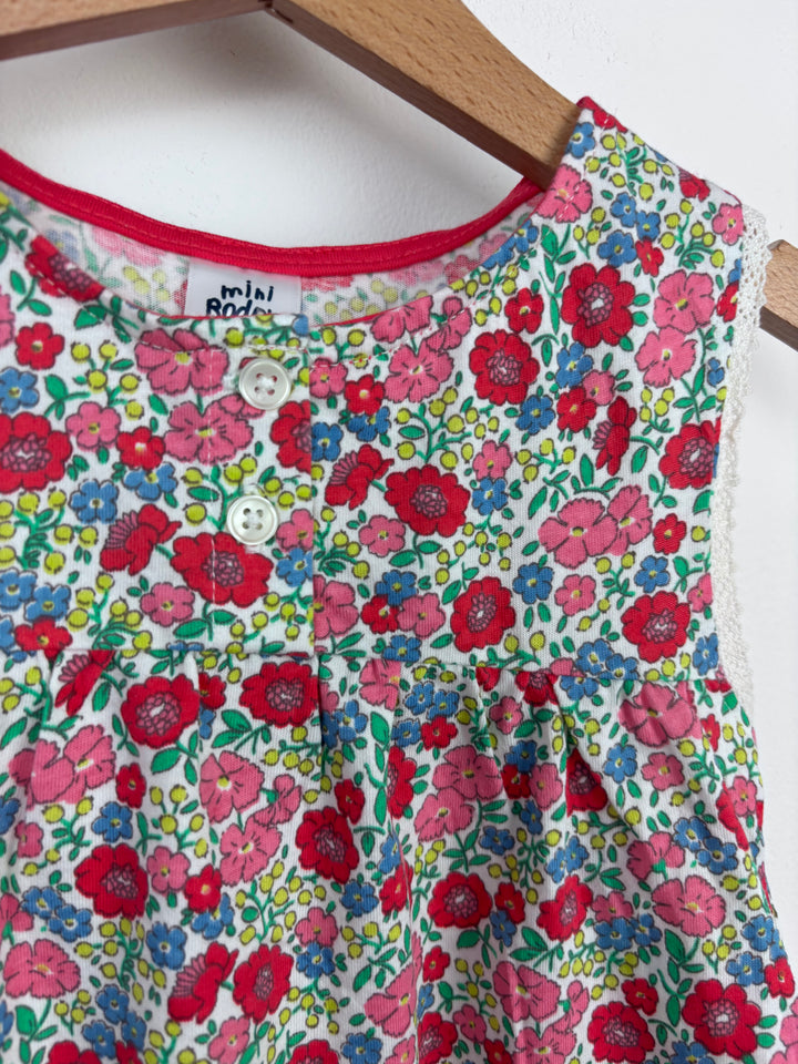 Mini Boden Floral Vest Top 2-3 Years-Tops-Second Snuggle Preloved