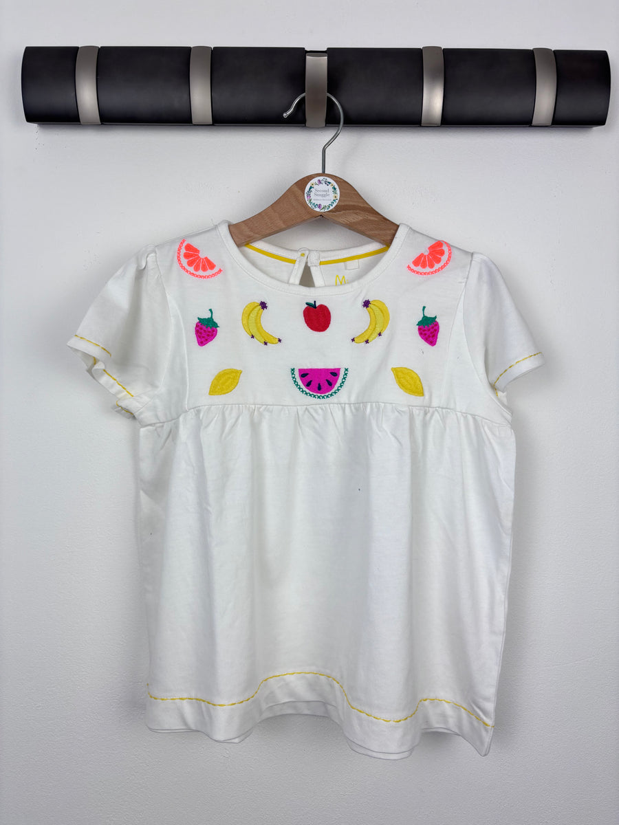 Mini Boden Fruit T-shirt 5-6 Years-Tops-Second Snuggle Preloved