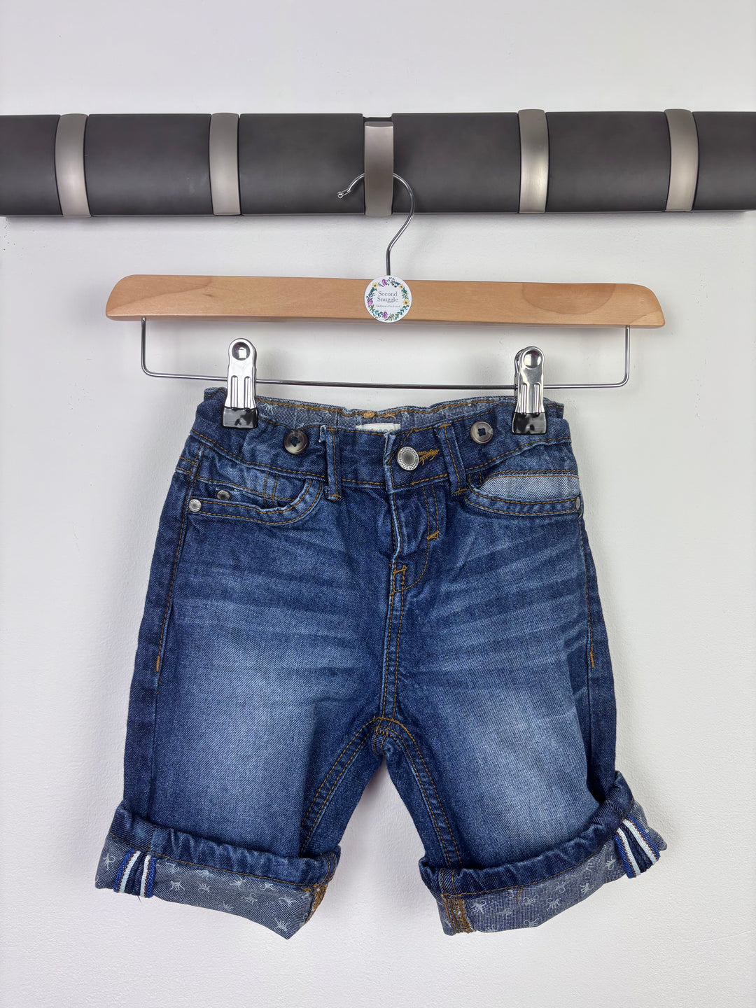 Monsoon Denim Shorts 18-24 Months-Shorts-Second Snuggle Preloved