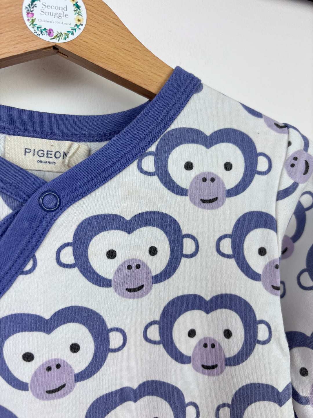 Pigeon Monkey Romper 3-6 Months-Rompers-Second Snuggle Preloved