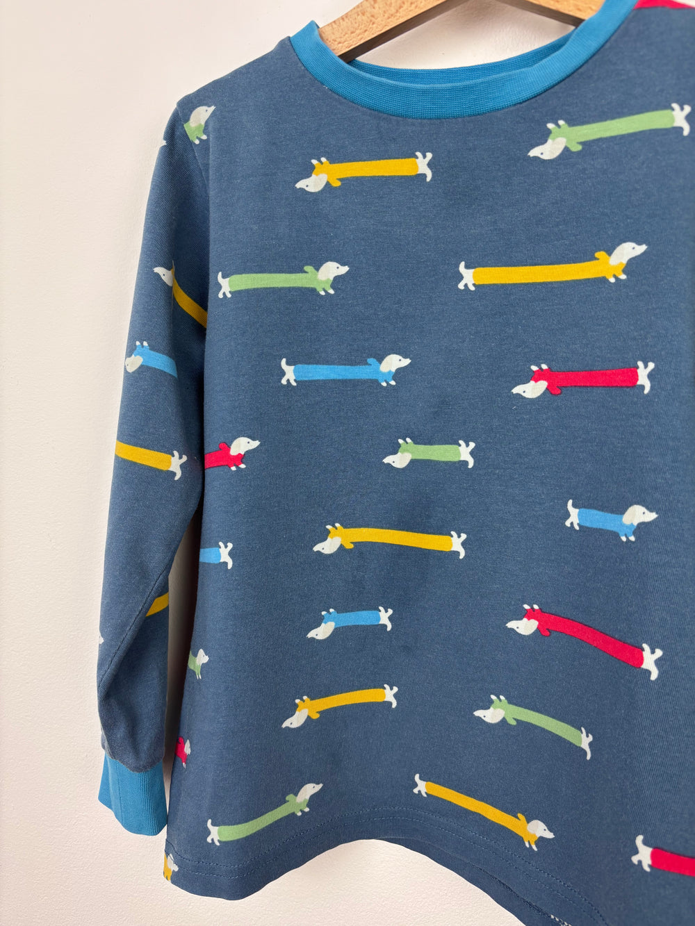 Kite Navy Dogs PJ's 6 Years-Night Wear-Second Snuggle Preloved