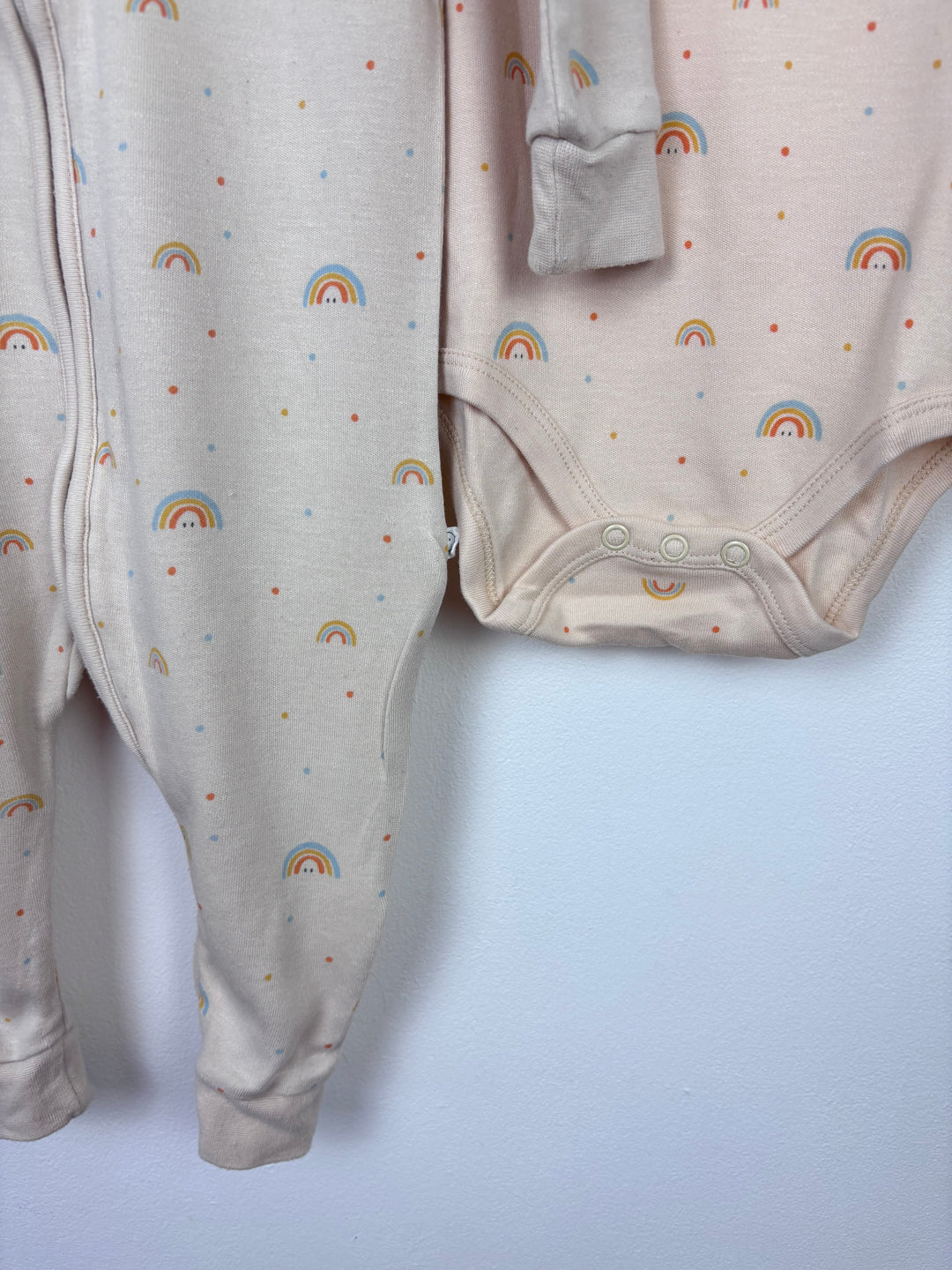 Mori Romper & Vest 9-12 Months-Rompers-Second Snuggle Preloved