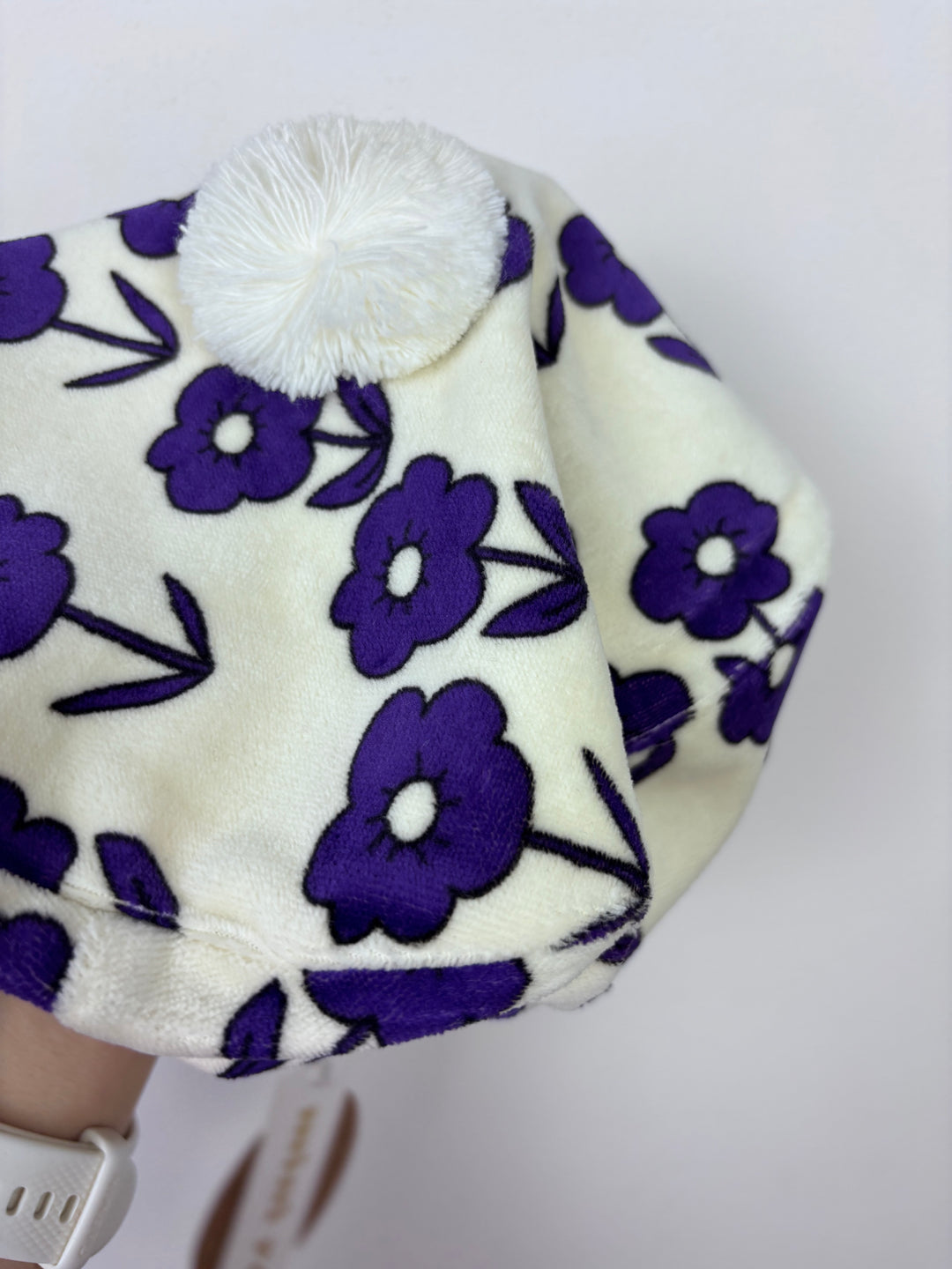 Mini Rodini Floral Beret 48/50 9 Months - 3 Years-Hats-Second Snuggle Preloved