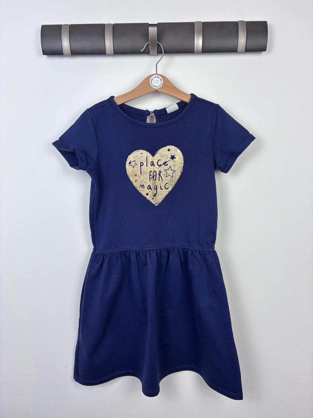 Cool Club Heart Dress 134 8-9 Years-Dresses-Second Snuggle Preloved