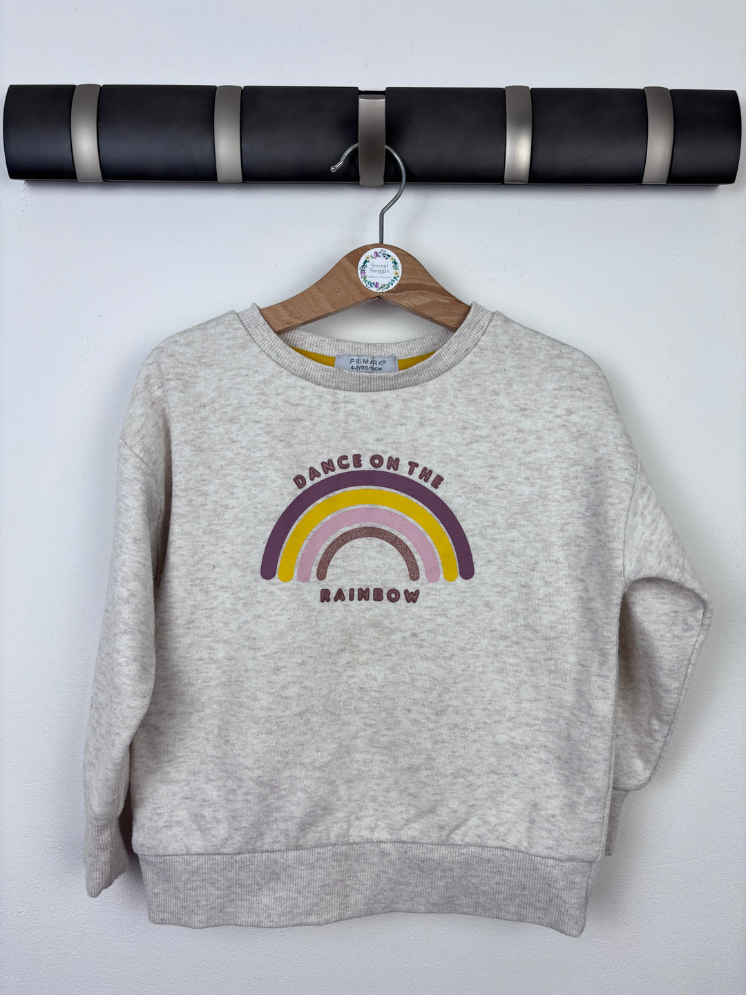 Primark Rainbow Jumper 4-5 Years - PLAY-Jumpers-Second Snuggle Preloved